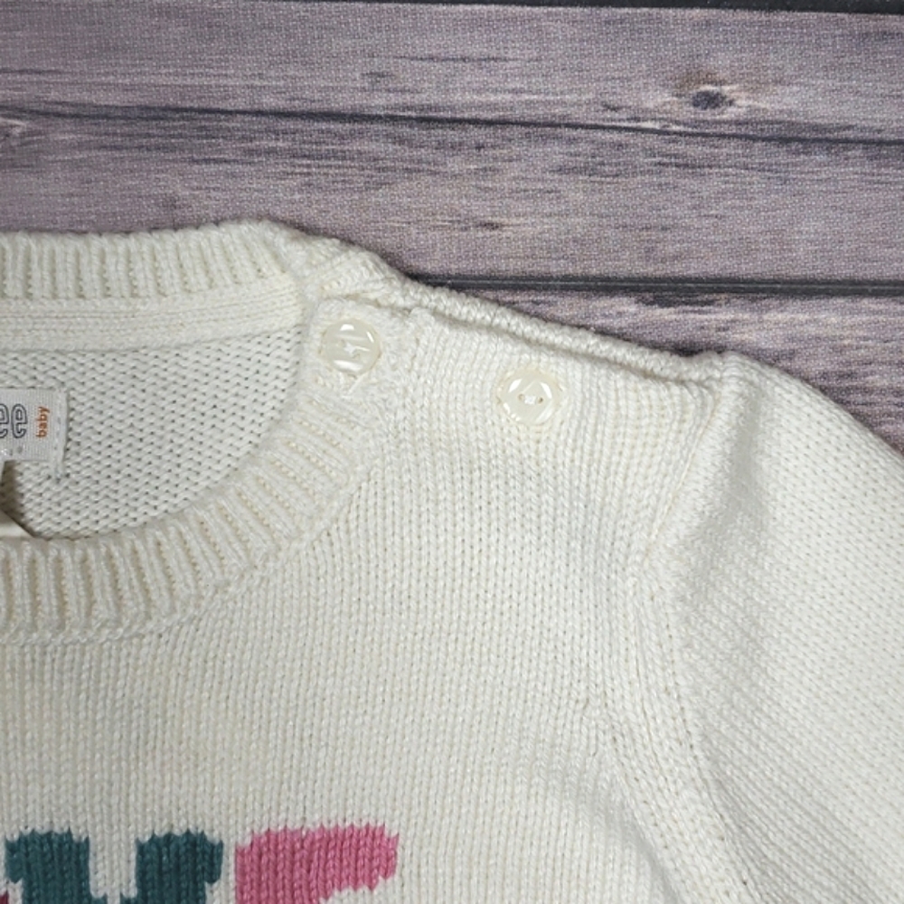 Gymboree Toddler Girls Knit Love Sweater - Picture 6 of 12